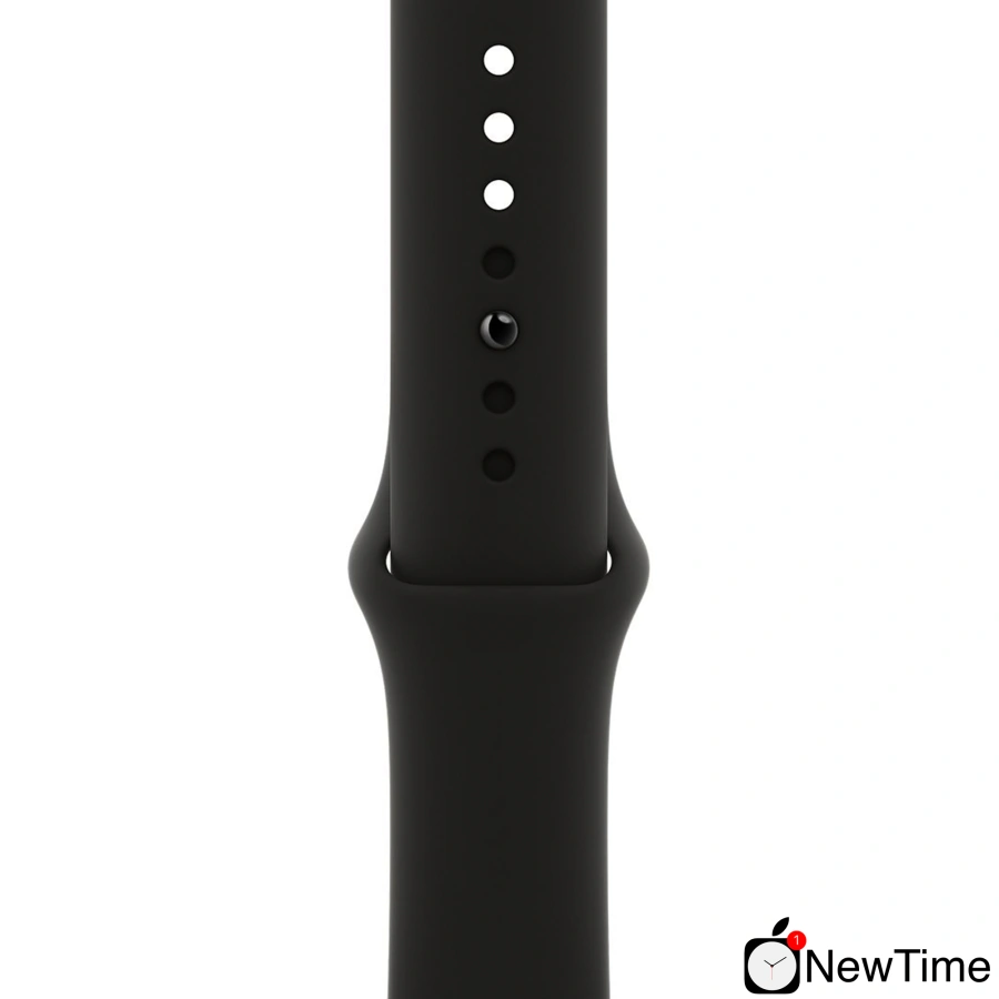 Apple Watch Edition Series 6 GPS + Cellular 44mm Space Black Titanium Case with M/L Dark Gray Sport Band (M0H13, M0GH3) + Black Sport Band Regular (MTPL2)